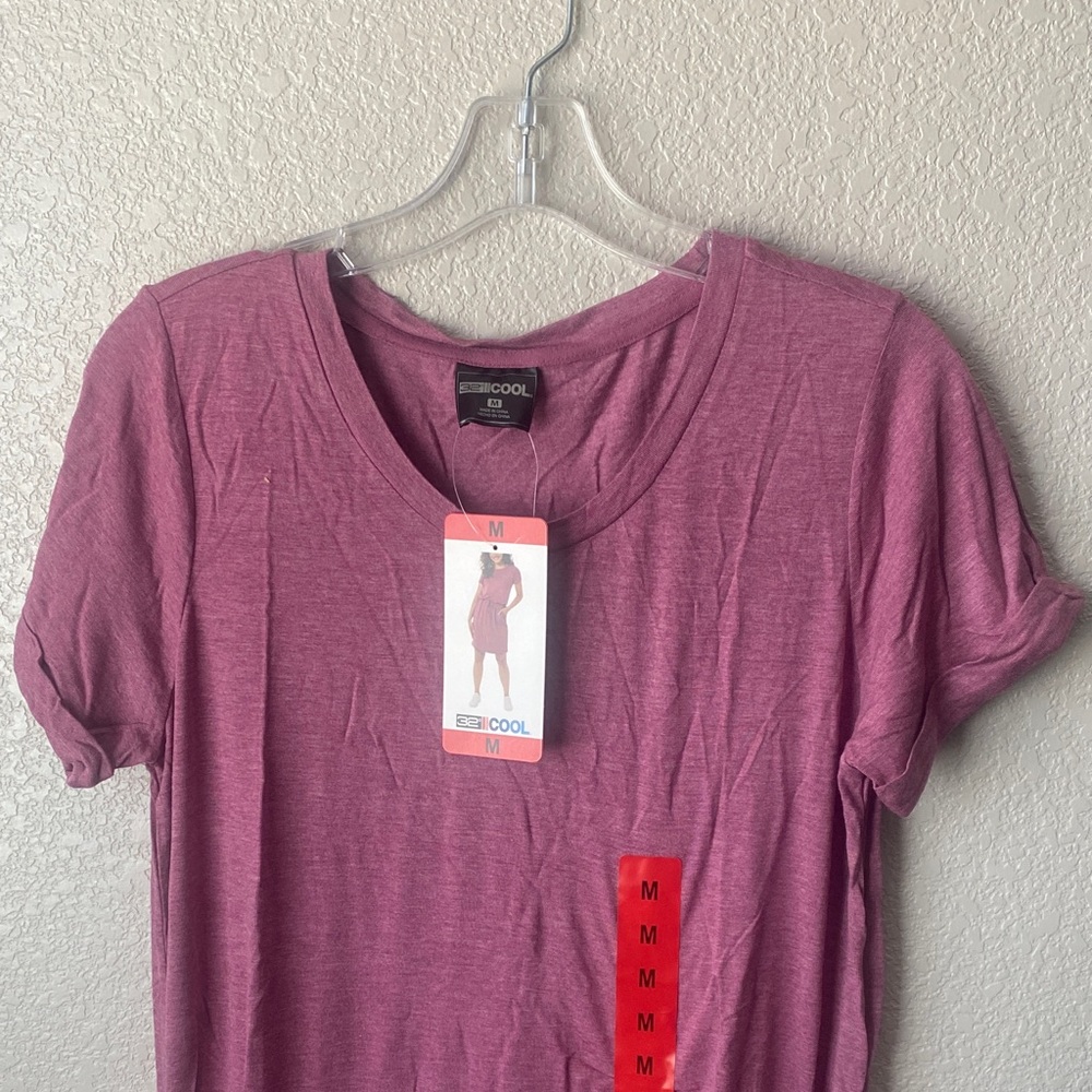 (CLOSET CLEAR OUT) 32 Degrees Cool Women's Soft Lux Dress Heather Scarlet Oak - Picture 7 of 13